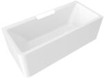 SAPHO POLYSAN CASCATA R MONOLITH kád, 180x80x60cm, fehér kaszkád kifolyóval (73836MR. 101) (73836MR.101)