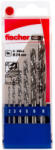 Fischer HSS G fémfúró készlet, 2-8mm (6 db) (536602) (536602)