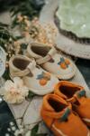 Donsje csecsemő bőrcipő Yames Shoes Arancia - bézs 15/16