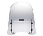 WMX Parbriz moto scuter cu prinderi, montaj universal 450mm H-490mm (00001266)