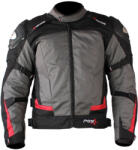 Roy Geaca moto textila scurta PGS 12-13-2650, protectii coloana, coate si umeri, culoare gri negru, marime M (ROY07345) - simoto