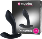 Mystim Flexing Flavio - elektro prosztata vibrátor (fekete) - vagyaim