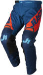 Just1 Pantaloni atv cross Just1 J-Force Vertigo, culoare albastru portocaliu, marime 34 (675002005100234) - simoto