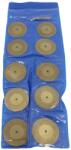 CRIANO Set de 10 discuri diamantate taiat si slefuit ceramica 35mm si 2 axuri pentru CRIANO MPU350W - CNO-MPU350W-DD35 (CNO-MPU350W-DD35) Disc de taiere