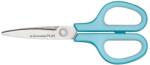 PLUS Corporation Olló, általános, 17, 5 cm, PLUS Fitcut Curve , világoskék (PLUS35052) - iroda24