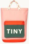 Tinycottons gyerek táska COLOR BLOCK TOTEPACK - rózsaszín Univerzális méret