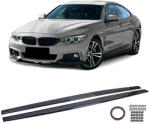  BMW F32 F33 F36 M Performance stílusú lakkozott fekete alsó küszöb spoiler szett