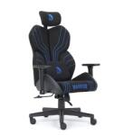 Warrior Chairs gamer szövet szék fekete-kék (MC196-3-1)