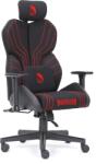 Warrior Chairs gamer szövet szék fekete-piros (MC196-3-1)