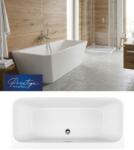 M-Acryl Iris W különleges akril kád 150x72cm/Fehér előlappal - 220 L