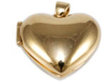 Ékszershop Nyitható szív arany medál (1335253)