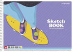 Shkolyaryk Publishing House Vázlatfüzet, spirál, A4, 120 g, 20 lap, SHKOLYARYK "Draw your dream", vegyes (SB208048) - tintasziget
