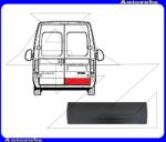 FIAT DUCATO 2 2002.01-2006.06 /230, 244/ Ajtódíszléc jobb hátsó, szürke "szárnyasajtó" T2081762