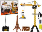 LEAN Toys 90 cm-es távirányítós építési daru, Eiffel-torony (12821)