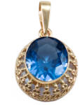 Ékszershop Kék köves galériás arany medál (1333783)
