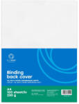 Bluering Hátlap, A4, 230 g. bőrhatású 100 db/csomag, Bluering® fehér - mystock
