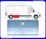RENAULT MASTER 3 2019.09-2024.02 Oldalfal alsó rész hátsó, oldalfüggetlen 93x48cm "L3 közép/hosszú-tengelytáv: 4332mm" (külső javítólemez) KLOKKERHOLM 6089020