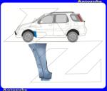 SUZUKI IGNIS 2003.01-2007.12 /RM/ Első sárvédő hátsó alsó rész bal (javítólemez) POTRYKUS P74200181