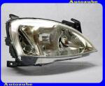 OPEL COMBO C 2000.09-2003.08 /X01/ Fényszóró jobb "2002.09. -től" (H7/H7) áttetsző indexes, motorral MAGNETI MARELLI /RENDELÉSRE/ 711307022315