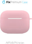 FixPremium - Silicon Caz pentru AirPods Pro, roz