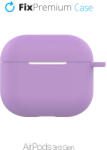 FixPremium - Silicon Caz pentru AirPods 3, lila