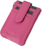 La Scala SE202 lila bőr kulcstartó