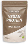 Nutriqa Nutriqa bio vegán maca-carob protein shake 250 g - vegyesbolt