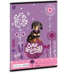 Ars Una 2. osztályos vonalas füzet A5 - Cuki állatok - Puppy (53593696)