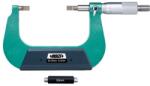 INSIZE Micrometru mecanic caneluri INSIZE 50-75mm, lama 3, 5x0, 4mm, rezolutie 0, 01mm, tip B (3232-75BA)