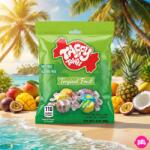 Taffy Town Trópusi Gyümölcs Ízválogatás 99 g