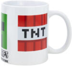 Stor Minecraft kerámia reggeliző bögre 325ML ajándék dobozban (ev432)