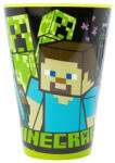 Stor Minecraft nagyméretű műanyag pohár 430ML (ev40406)