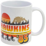 Stor Stranger Things HAWKINS kerámia bögre 325ML (ev686)