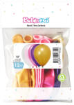 Balonevi lufi, 12" 30cm, 12db/cs, Metallic Girl Assorted (LUFI223846)