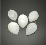 R. M. ékszer Tisztaság szelenit csepp medál felezett 40x25mm (022356)