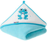 AKUKU Kapucnis törölköző kifogó, 100×100 cm - Béka (AKUKU-1256)