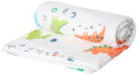 AKUKU Muszlin takaró 110×105 cm - Dínók (AKUKU-0685)