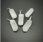 R. M. ékszer Tisztító energia szelenit hatszög csúcs medál 15x35mm (021094)