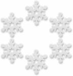 Penta collection Filcfigura - Hópehely, lyukas (6 db/cs, átm. kb. : 6 cm)