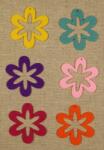 Penta collection Filcfigura - Virág hatszirmú (L) (6 db/cs)