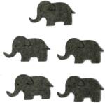 Penta collection Filcfigura - Elefánt (5 db/cs, átm. kb. : 6 cm)