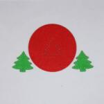 Penta collection Filcfigura készlet, varrható (piros kör és fenyő)