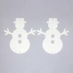 Penta collection Filcfigura - Hóember nagy filcfigura 2 db/csomag (Ablakdísz készítéshez)