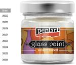 Pentart Üvegfesték 30 ml csillogó szívárvány