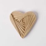 Penta collection Hőre lágyuló fa Szív 5 x 6 cm