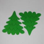 Penta collection Filcfigura - Fenyő nagy 2 db/csomag (Ablakdísz készítéshez)