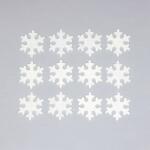 Penta collection Filcfigura - Mini kerekített hópihe (12 db/cs)