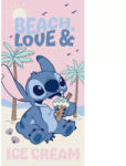  Disney Lilo és Stitch, A csillagkutya Beach Ice Cream fürdőlepedő, strand törölköző 70x140cm (Fast Dry) (AYM451045)