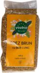 YOUBIO Orez Brun cu Bob Lung 500g