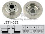NIPPARTS Disc frana NIPPARTS J3314033 (J3314033)